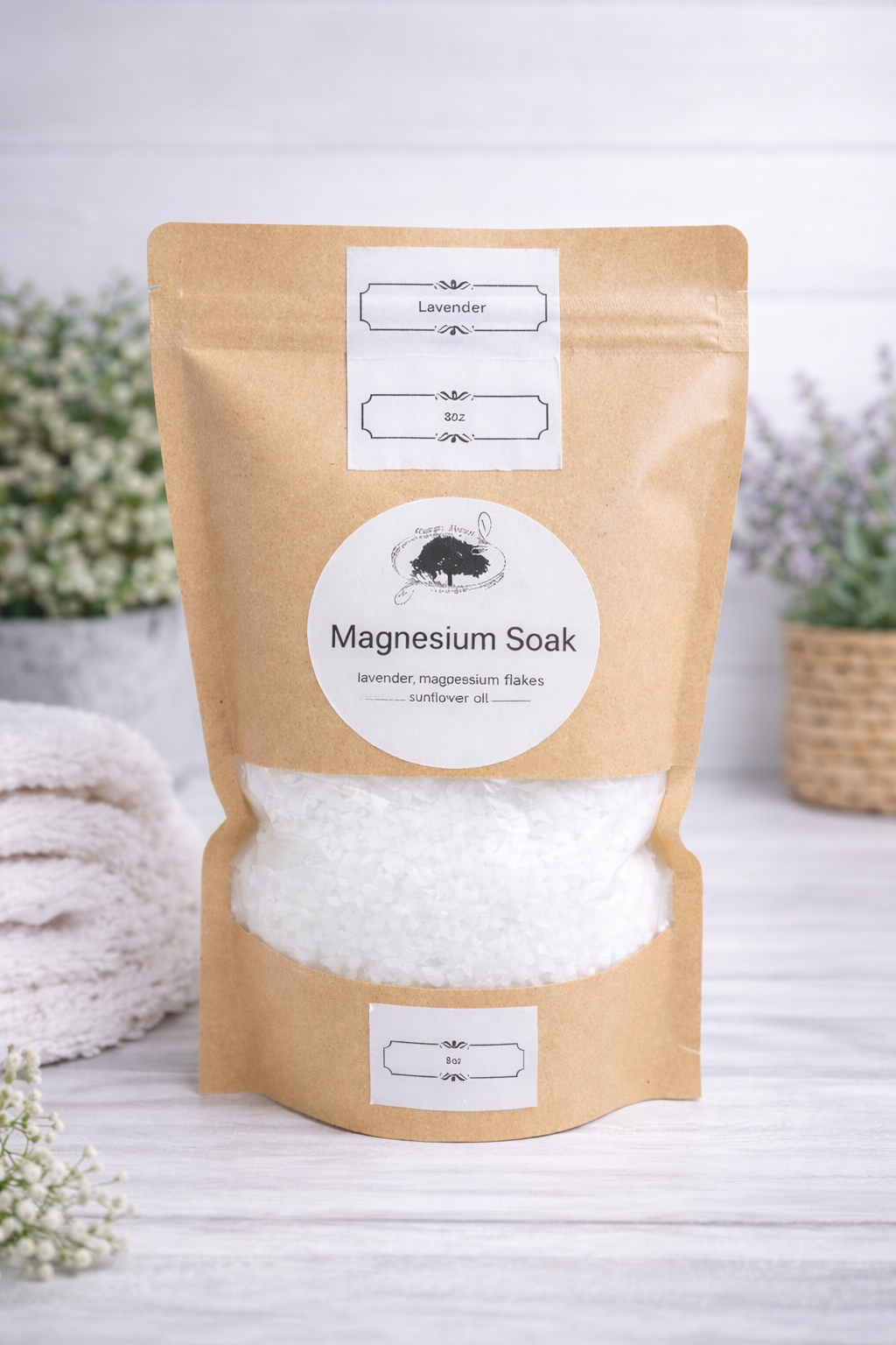 Pecan Acres Magnesium Soak (Lavender)