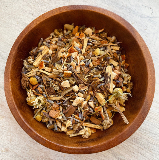 Sleepy Blend Herbal Tea: 3 oz Bag