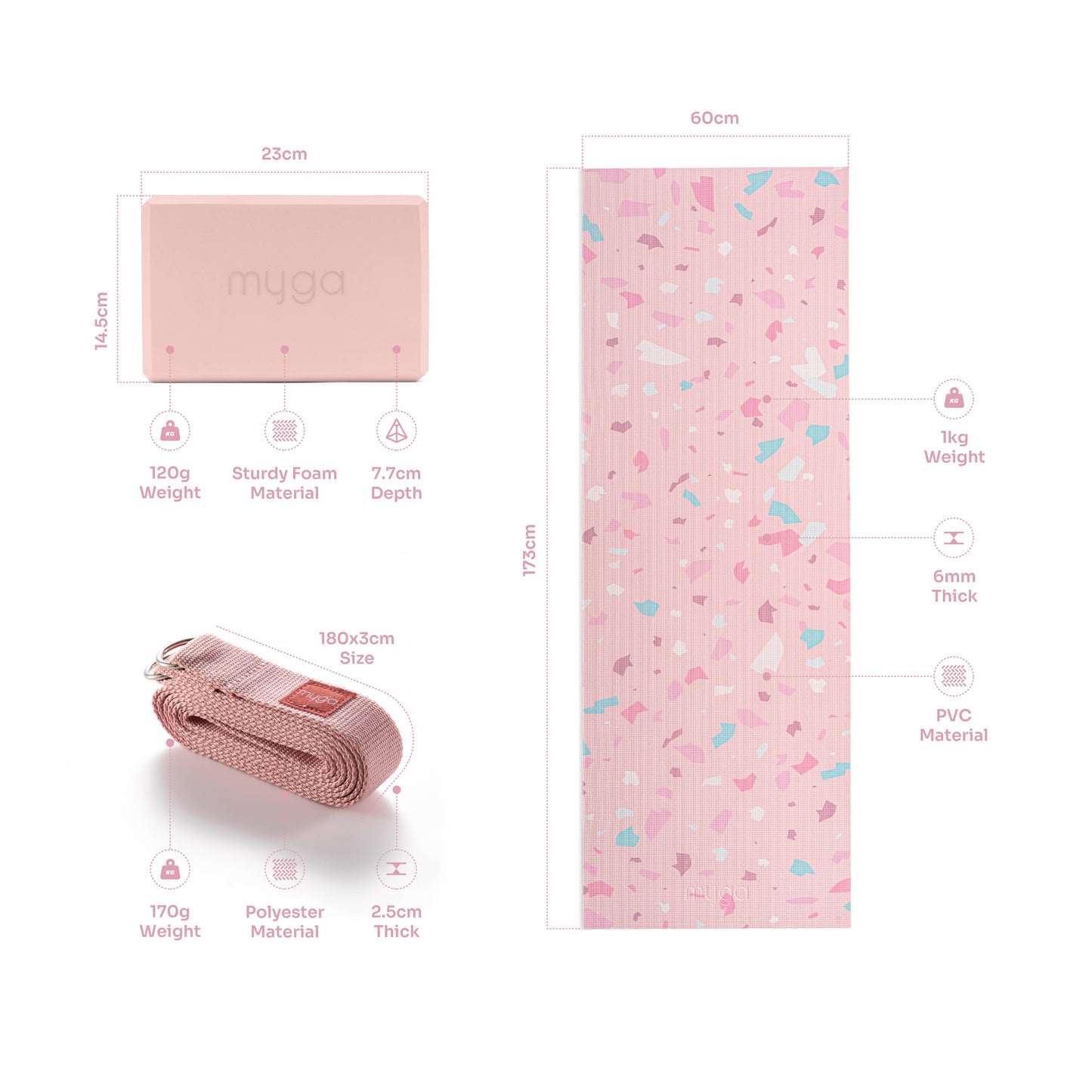 Printed Yoga Starter Kits: Chakra