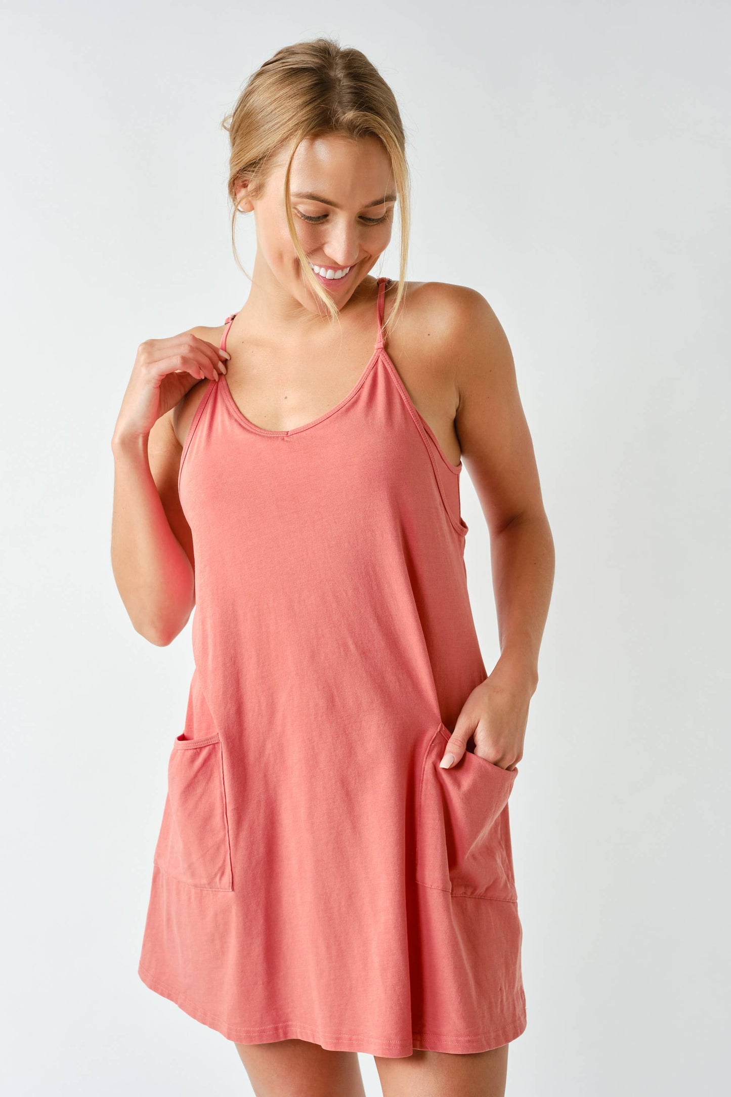 CloudSoft Pima Cotton Sport Dress: ELDERGREEN / S:M:L (2:2:2)
