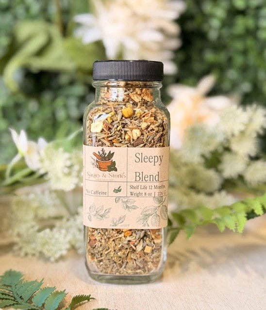 Sleepy Blend Herbal Tea: 3 oz Bag