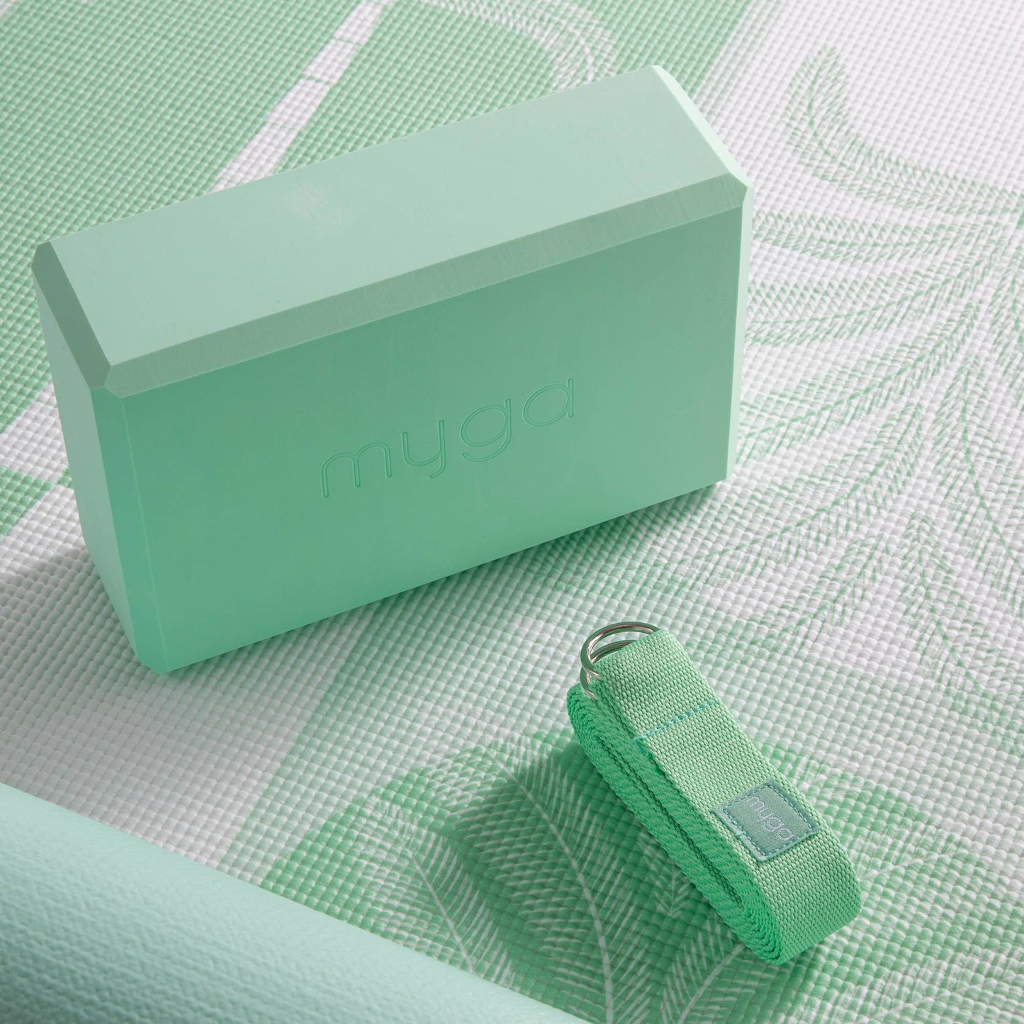 Printed Yoga Starter Kits: Sage Palm