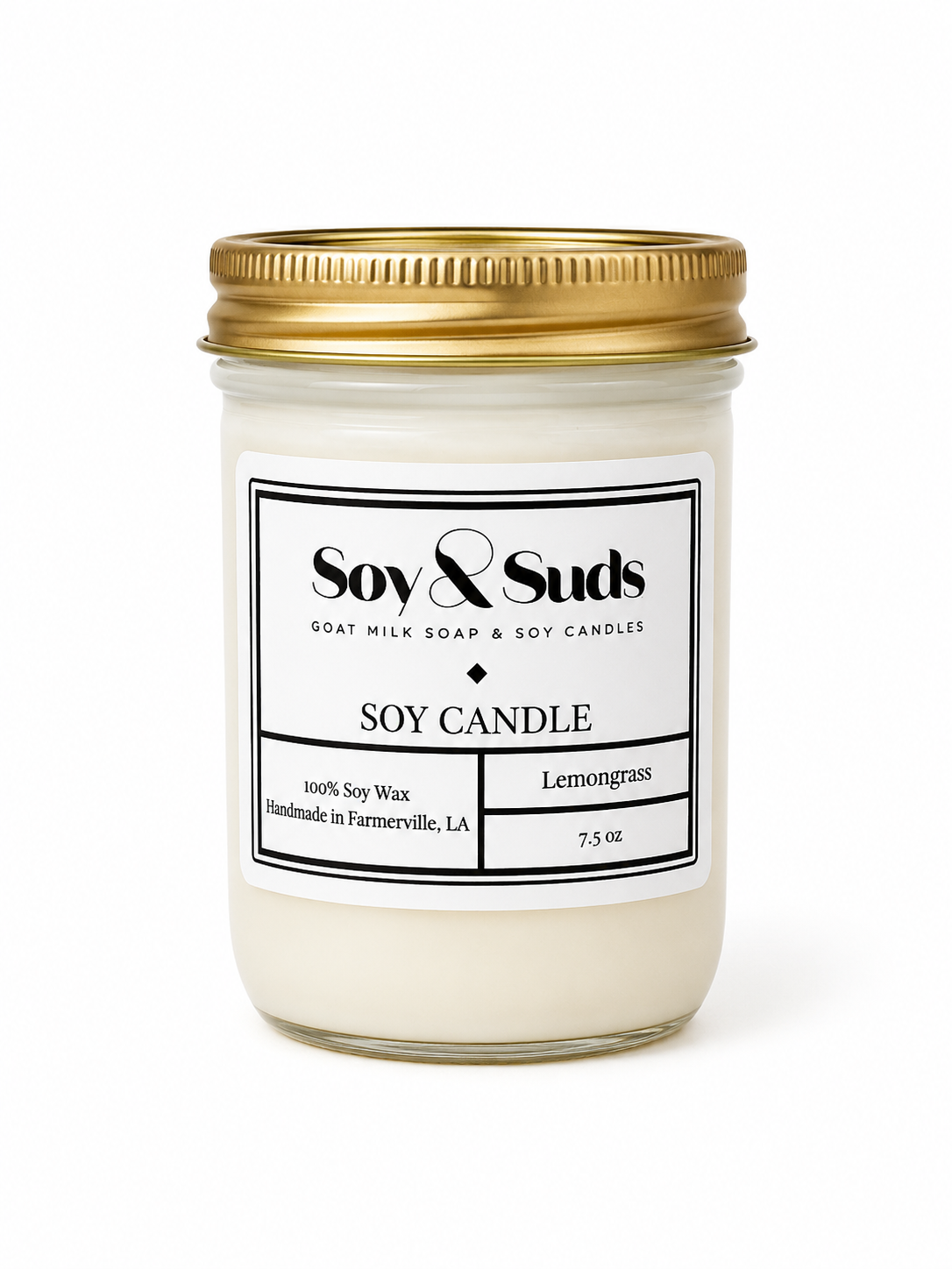 Soy & Suds Candle