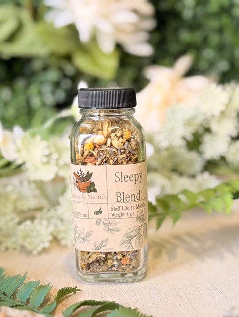 Sleepy Blend Herbal Tea: 3 oz Bag