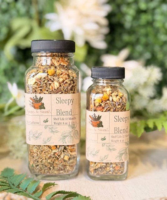 Sleepy Blend Herbal Tea: 3 oz Bag