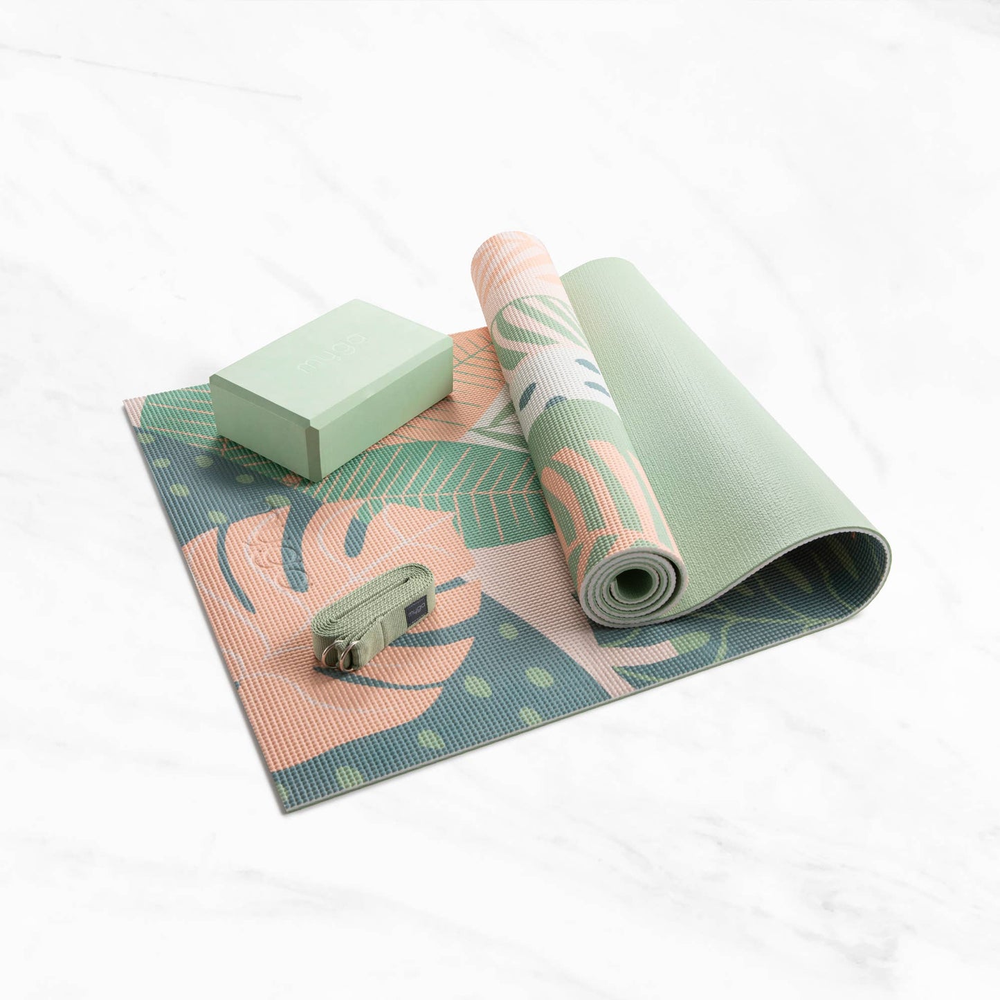 Printed Yoga Starter Kits: Sage Palm